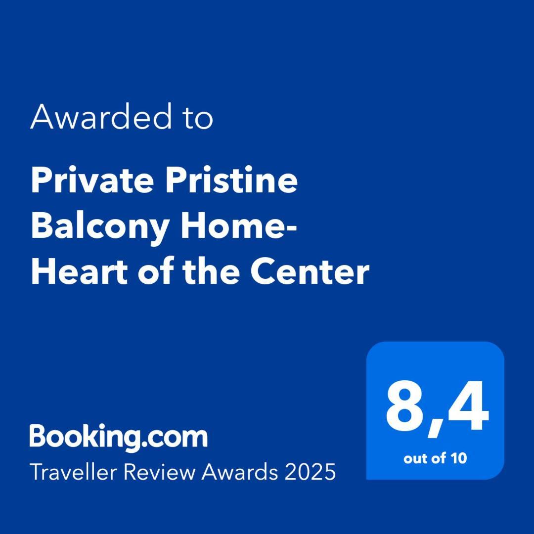 סלוניקי Private Pristine Balcony Home- Heart Of The Center מראה חיצוני תמונה